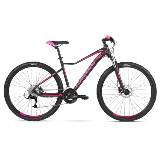 KROSS LEA 6.0 27,5" BLACK / PINK SR 2022 NŐI MTB KERÉKPÁR