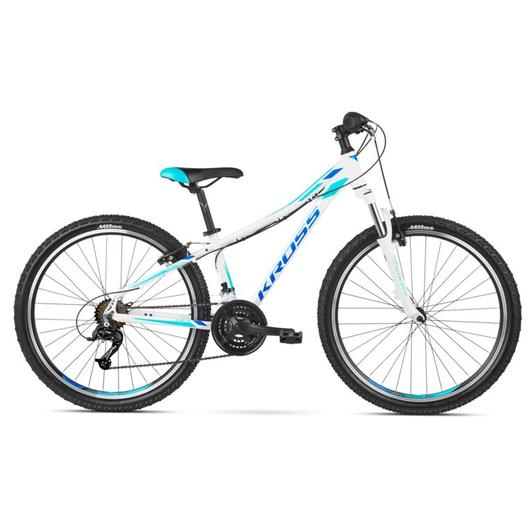 KROSS LEA 1.0 26" WHITE / BLUE 2022 NŐI MTB KERÉKPÁR