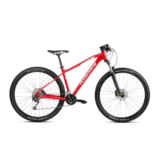 KROSS LEVEL 3.0 29" RED / WHITE 2022 FÉRFI MTB KERÉKPÁR