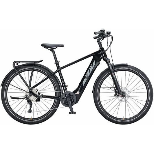 Ktm Macina Gran 291 metallic black (grey+orange) Férfi Elektromos Trekking Kerékpár 2021