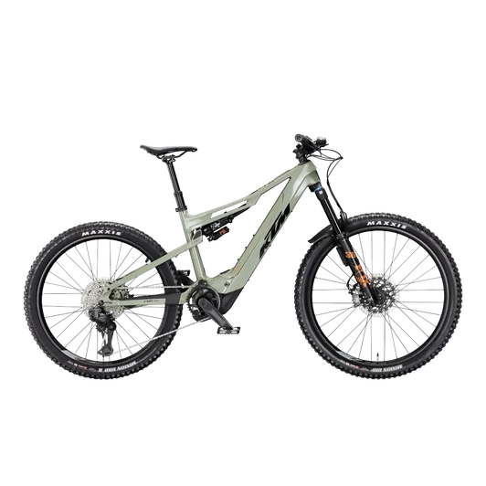 KTM MACINA KAPOHO MASTER ABS L Di2  XL/53 Összteleszkópos elektromos  MTB kerékpár SAGE GREEN színben