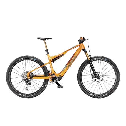 KTM MACINA SCARP SX EXONIC XX T-TYPE  M/43 Összteleszkópos elektromos  MTB kerékpár FRESH ORANGE színben