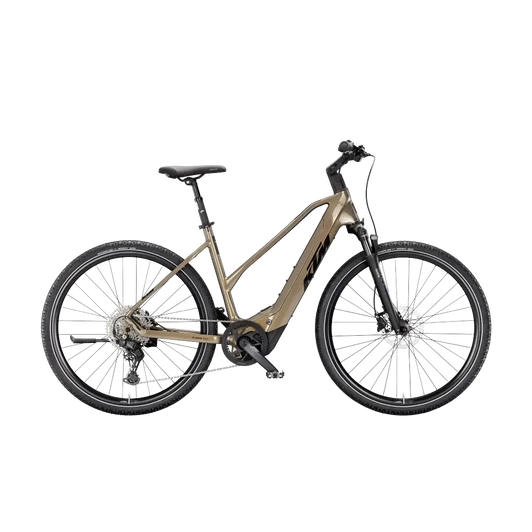 KTM MACINA CROSS CX 820  D 51 Női elektromos crosstrekking kerékpár OLIVE PEARL színben