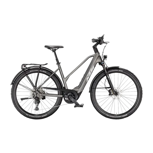 KTM MACINA GRAN 810  D 46 Női elektromos trekking- túra kerékpár MACHINE GREY MATT színben