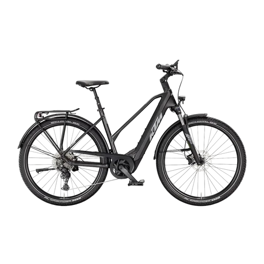 KTM MACINA GRAN 820  D 51 Női elektromos trekking- túra kerékpár DIAMOND BLACK MATT színben