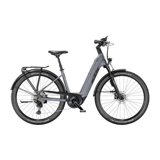 KTM MACINA GRAN 810 ABS 29  US 56 Unisex elektromos trekking- túra kerékpár FLAMING GREY MATT színben
