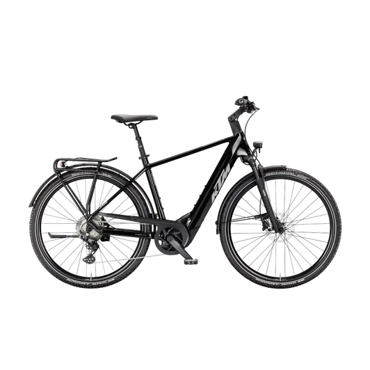 KTM MACINA TOUR CX 830  H 46 Férfi elektromos trekking- túra kerékpár DIAMOND BLACK színben