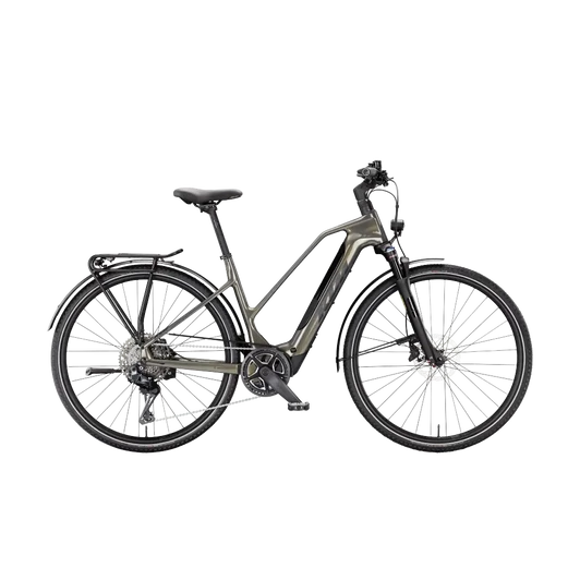 KTM MACINA SPORT SX ELITE Di2  D 46 Női elektromos trekking- túra kerékpár OLIVE PEARL színben