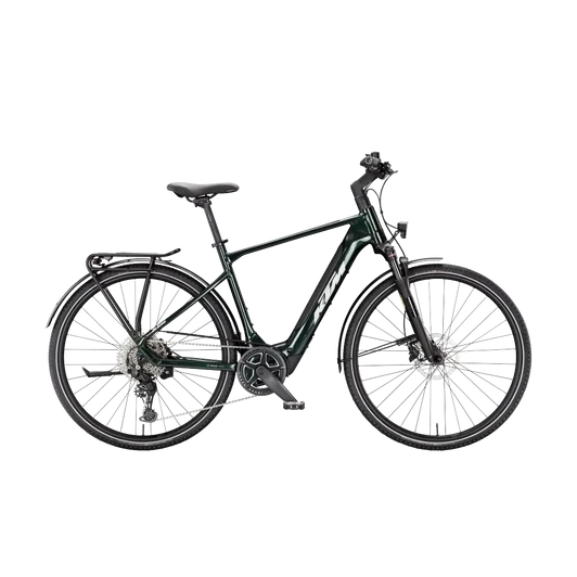 KTM MACINA SPORT SX 20  H 46 Férfi elektromos trekking- túra kerékpár SMARAGD BLACK színben