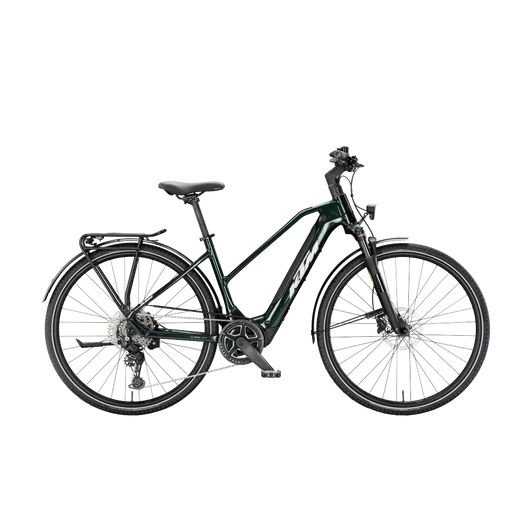 KTM MACINA SPORT SX 20  D 46 Női elektromos trekking- túra kerékpár SMARAGD BLACK színben