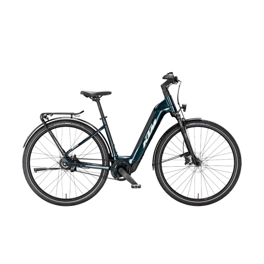 KTM MACINA SUPERBELT SX  US 43 Unisex elektromos trekking- túra kerékpár DARK SEA színben