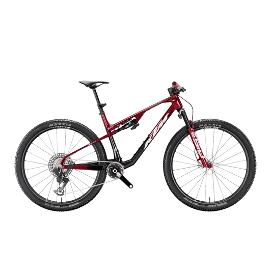 KTM SCARP EXONIC  M/43 Összteleszkópos MTB kerékpár CARBON CRYSTAL RED színben