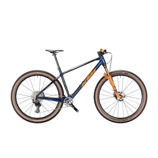 KTM MYROON EXONIC  S/38 MTB kerékpár TRANSPARENT BLUE ON CARBON színben