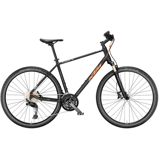 KTM X-LIFE 1964 CROSS H BLACK MATT (ORANGE) 2024 FÉRFI CROSS KERÉKPÁR 