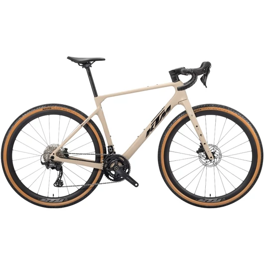 KTM GRAVELATOR ELITE 2x  L/57 Gravel kerékpár GREY BEIGE MATT színben 2026