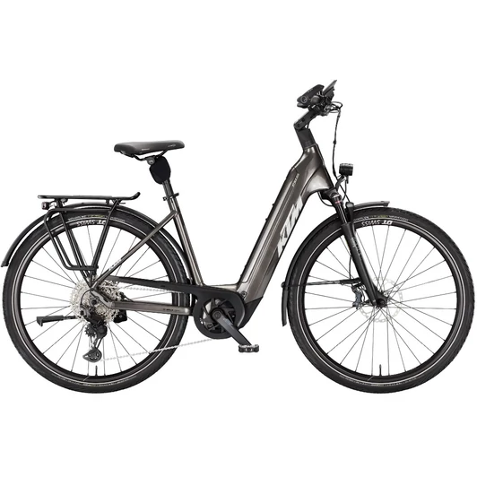 KTM MACINA STYLE 810  US 56 Unisex elektromos trekking- túra kerékpár MACHINE GREY színben