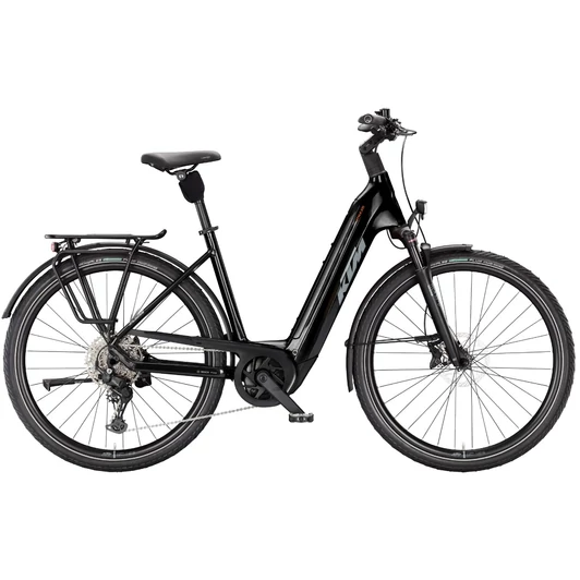 KTM MACINA STYLE 830  US 51 Unisex elektromos trekking- túra kerékpár DIAMOND BLACK színben
