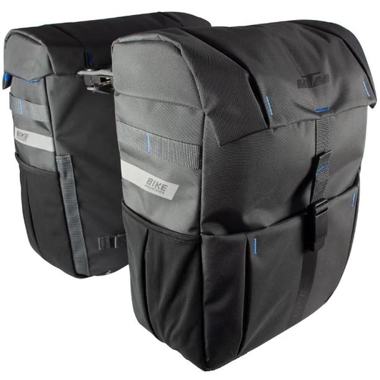 KTM SPORT CARRIER BAG DOUBLE 37L SNAP IT GREY CSOMAGTARTÓ TÁSKA