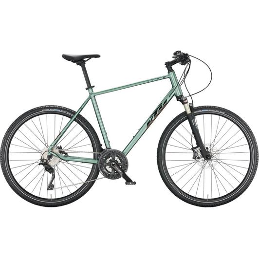 KTM X-LIFE RACE mossgrey (black + orange) 2022 FÉRFI CROSS TREKING KERÉKPÁR
