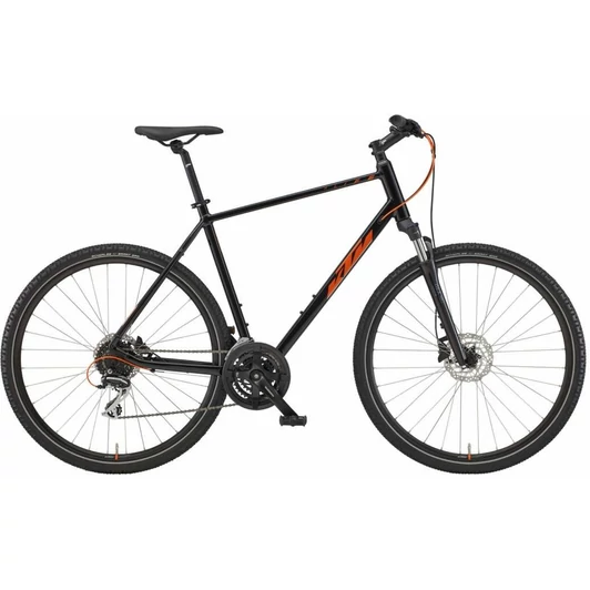 KTM X-LIFE TRACK H BLACK (ORANGE+SILVER) 2022 FÉRFI CROSS KERÉKPÁR