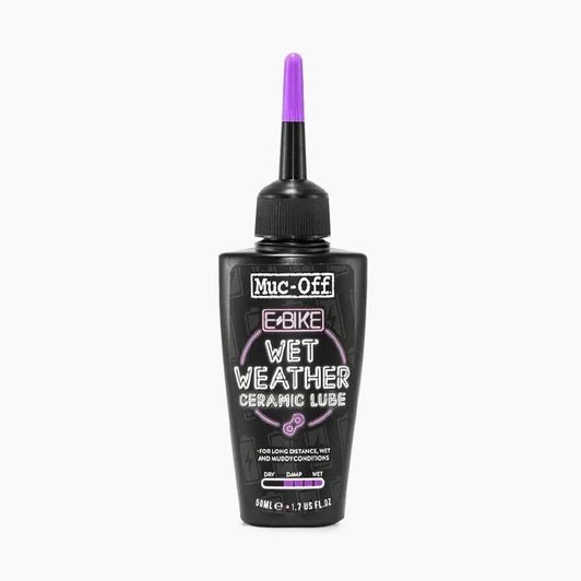 MUC-OFF eBIKE DRY CERAMIC - SZÁRAZ LÁNCOLAJ 50ML