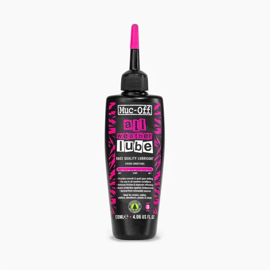 MUC-OFF ALL WEATHER LUBE - LÁNCKENŐANYAG MINDEN IDŐJÁRÁSRA 120ML