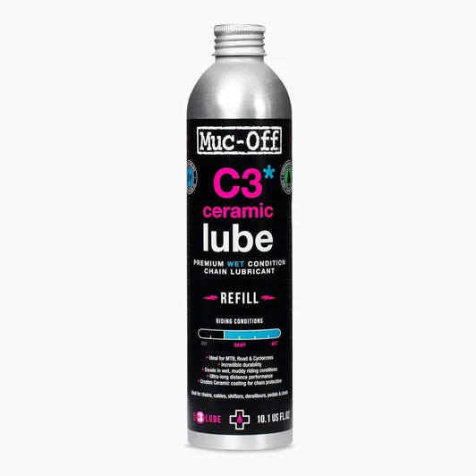 MUC-OFF C3 WET CERAMIC LUBE - NEDVES LÁNCOLAJ 300ml
