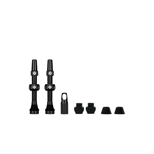 MUC-OFF TUBELESS VALVE KIT 44MM BLACK - SZELEP