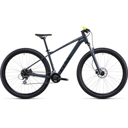 CUBE AIM PRO GREY N FLASHYELLOW 29" 2022 FÉRFI MTB KERÉKPÁR
