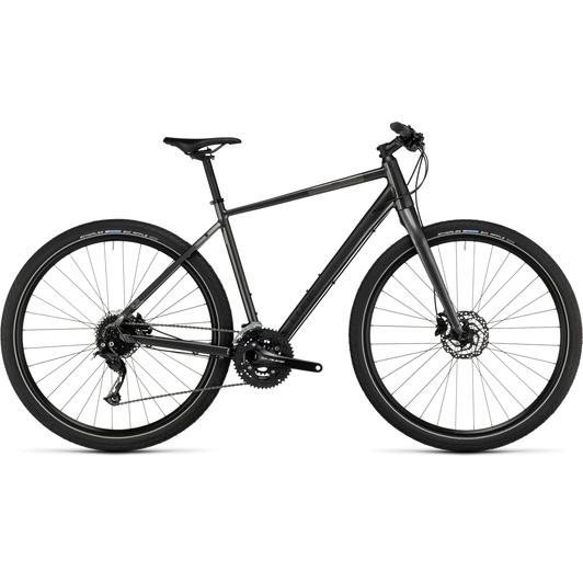 CUBE HYDE GRAPHITE N BLACK 2023 FÉRFI CITY KERÉKPÁR