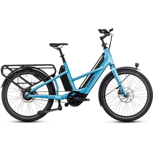 Cube Longtail Hybrid 1350 blue´n´reflex - 2025 - cargo elektromos kerékpár - 26": ONE SIZE