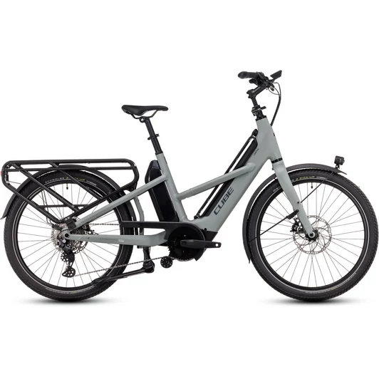 CUBE LONGTAIL SPORT HYBRID 1350 SWAMPGREY´N´REFLEX - 2025 - CARGO ELEKTROMOS KERÉKPÁR - 26": ONE SIZE