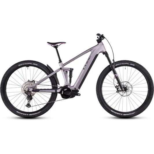 CUBE STEREO HYBRID ONE22 SLX 800 LILACBREEZE´N´REFLECT - 2025 - ÖSSZTELESZKÓPOS MTB ELEKTROMOS KERÉKPÁR - S - 27,5"