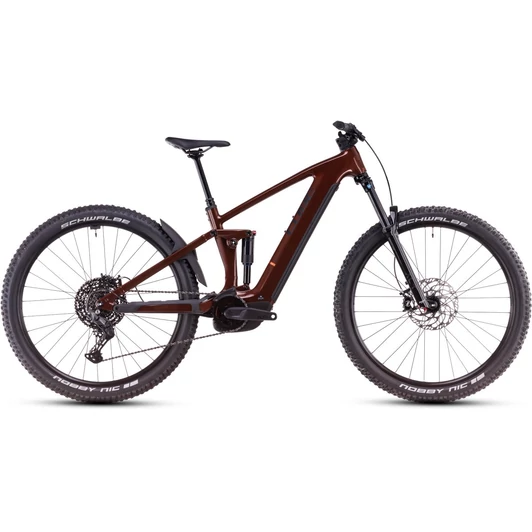 Cube Stereo Hybrid ONE44 Pro bourbon´n´black - 2025 - összteleszkópos MTB elektromos kerékpár - S - 27,5"