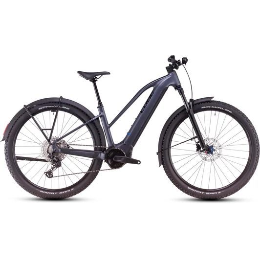 CUBE REACTION HYBRID PRO ALLROAD METALLICGREY´N´BLACK - 2025 - MTB ELEKTROMOS KERÉKPÁR - TRAPEZE L - 29"