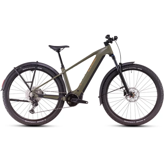 CUBE REACTION HYBRID PRO 800 ALLROAD DUSTYOLIVE´N´GOLD - 2025 - MTB ELEKTROMOS KERÉKPÁR - M - 29"