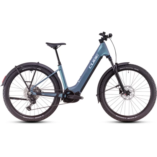 CUBE REACTION HYBRID PRO 800 ALLROAD SMARAGDGREY´N´PRISM - 2025 - MTB ELEKTROMOS KERÉKPÁR - EASY ENTRY L - 27,5"
