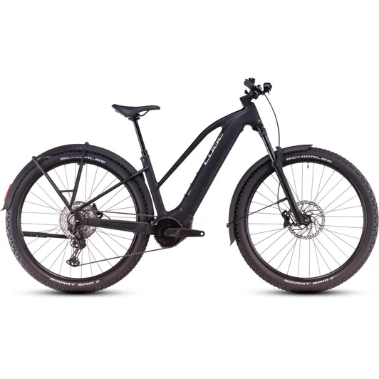 CUBE REACTION HYBRID RACE ALLROAD BLACK´N´METAL - 2025 - MTB ELEKTROMOS KERÉKPÁR - TRAPEZE S - 27,5"