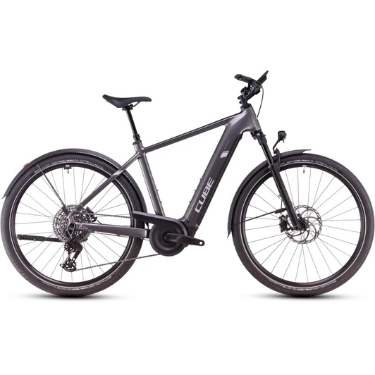 CUBE NURIDE HYBRID SLT 800 ALLROAD GRAPHITE´N´FOSSIL - 2025 - CROSS TREKKING ELEKTROMOS KERÉKPÁR - 58 CM