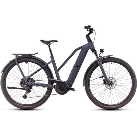 Cube Kathmandu Hybrid ONE shadowgrey´n´black - 2025 - trekking elektromos kerékpár - Trapeze 46 cm