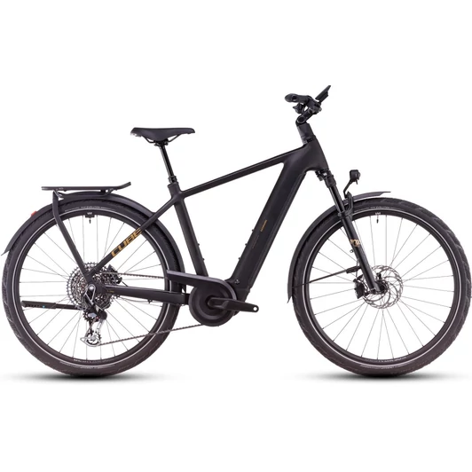 CUBE KATHMANDU HYBRID SLT 800 GOLDDUST´N´BLACK - 2025 - TREKKING ELEKTROMOS KERÉKPÁR - 54 CM