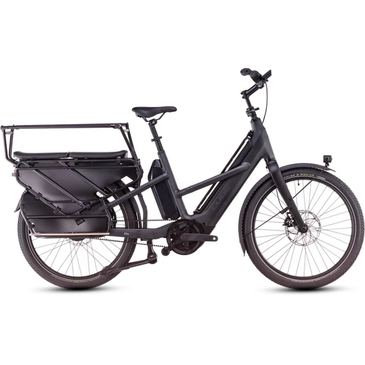 Cube Longtail Hybrid Family 1350 grey´n´reflex - 2025 - cargo elektromos kerékpár - 26": ONE SIZE