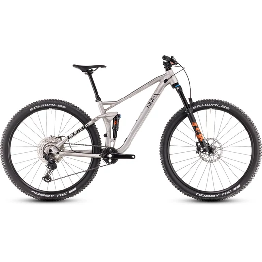 Cube Stereo ONE22 Race rawmetal´n´black - 2025 - összteleszkópos MTB kerékpár - XS - 27,5"