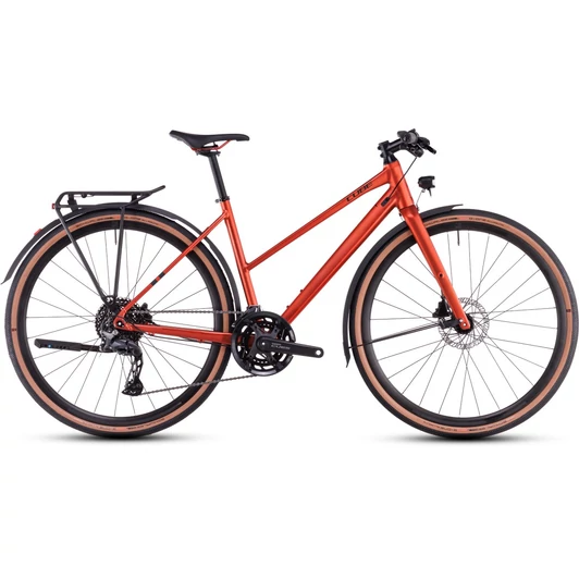 Cube Nulane Pro FE fireorange´n´black - 2025 - fitness kerékpár - Trapeze 53 cm