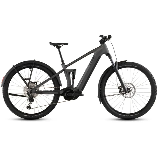 Cube Stereo Hybrid ONE22 Race 800 FE - Elektromos összteleszkópos MTB kerékpár - slapgrey´n´chrome színben - XL - 2026