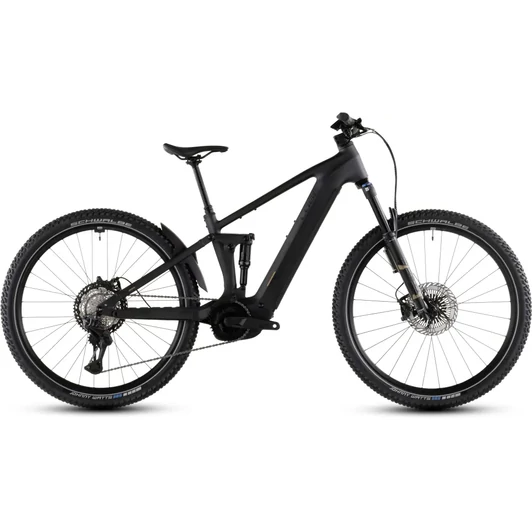 Cube Stereo Hybrid ONE22 SLT 800 - Elektromos összteleszkópos MTB kerékpár - prizmblack´n´black színben - M - 2026