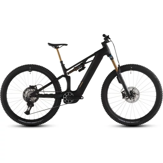 Cube Stereo Hybrid ONE44 HPC AT 800 - Elektromos összteleszkópos MTB kerékpár - carbon´n´gold színben - M - 2026