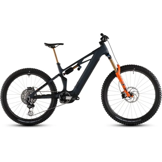 Cube Stereo Hybrid ONE77 HPC SLT 800 - Elektromos összteleszkópos MTB kerékpár - galaxy´n´orange színben - L - 2026