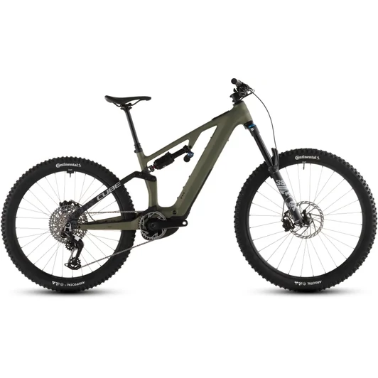 Cube AMS Hybrid 177 C:62 TM 600X - Elektromos összteleszkópos MTB kerékpár - reedgreen´n´matrix színben - L - 2026
