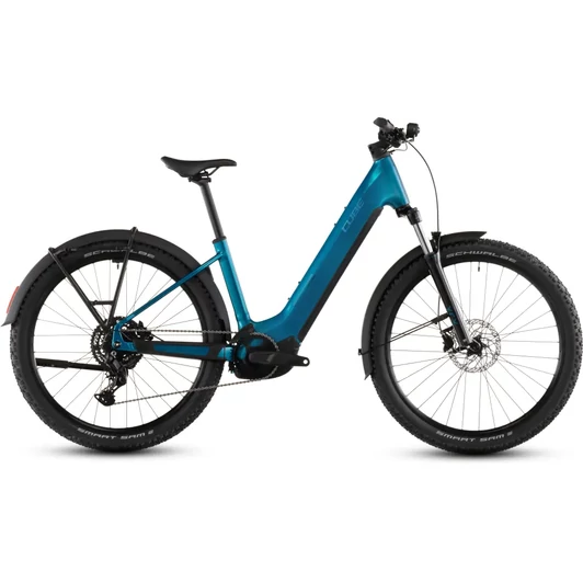 Cube Reaction Hybrid Performance 600 FE - Elektromos MTB kerékpár - electricblue´n´dazzle színben - Easy Entry S - 2026